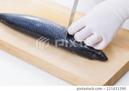 鯖魚烹飪 鯖魚烹飪 121831390