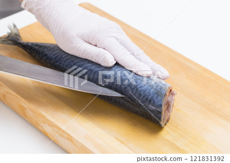 鯖魚烹飪 121831392