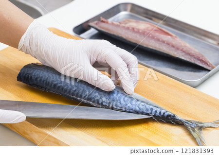 鯖魚烹飪 121831393