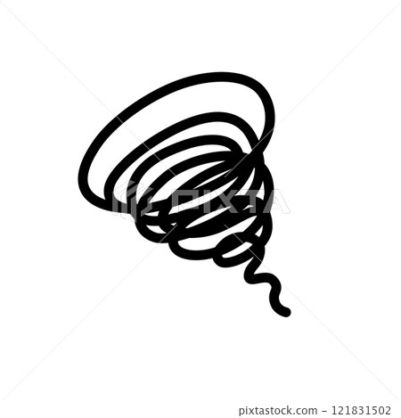 表達人們憂慮的Moyamoya插畫 121831502