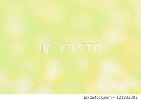 黃綠色軟球散景/圓形散景背景 121832392