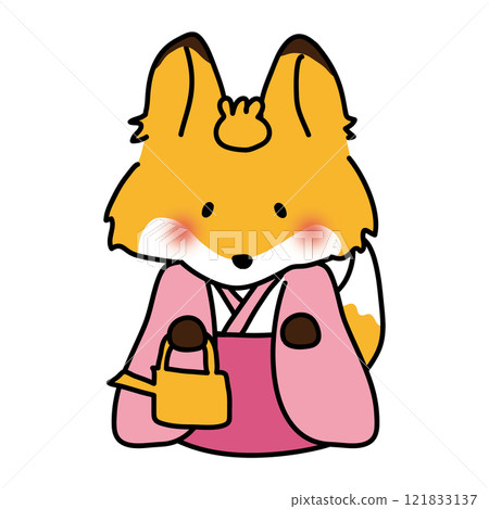 Fox Hina Dolls: Three Court Ladies (Teiko) 121833137