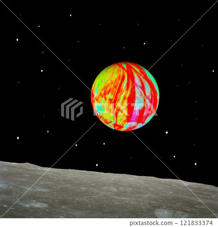 Strange moon above the moon Strange moon above the moon 121833374