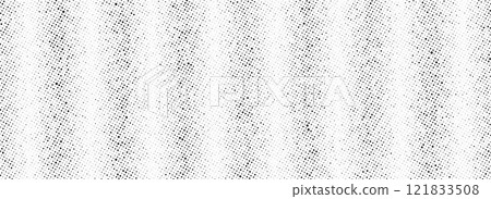 Black rippled sand halftone texture. Grunge striped noise background. Vanishing grain gradation wallpaper. Vertical dotted lined gradient pattern. Gritty pixelated comic overlay backdrop. Vector Black rippled sand halftone texture. Grunge striped noise background. Vanishing grain gradation wallpaper. Vertical dotted lined gradient pattern. Gritty pixelated comic overlay backdrop. Vector 121833508