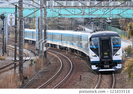 [JR東日本]E257系列2000系列特快「湘南號」（東海道貨運線：藤澤～品川） 121833518