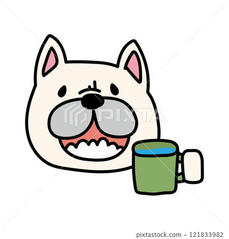 French bulldog gargling French bulldog gargling 121833982