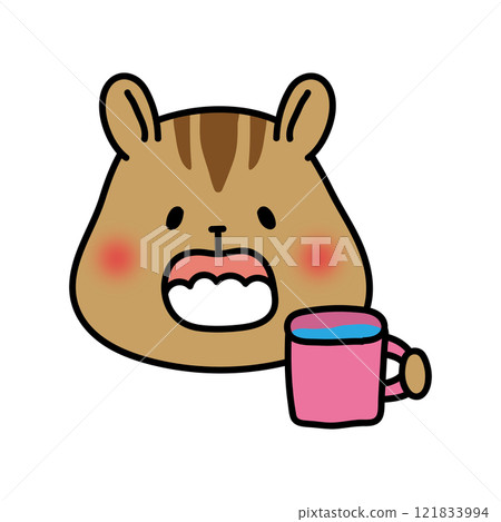 松鼠漱口 松鼠漱口 121833994