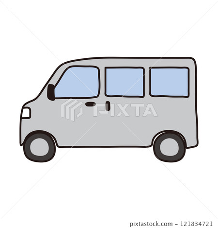 A big, square car 121834721