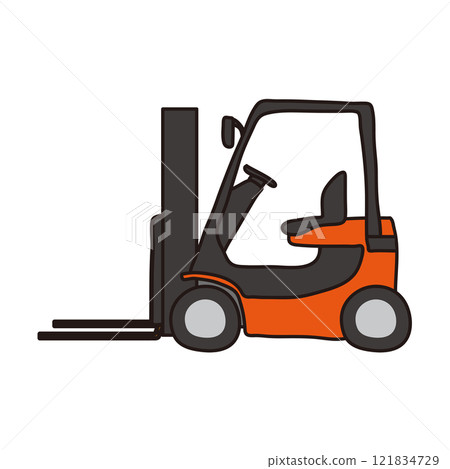 Forklift 121834729