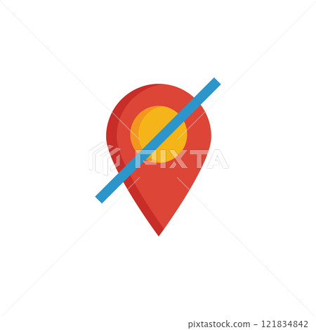 Location icon design 121834842
