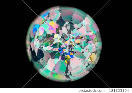 岩片的顯微照片 岩片的顯微照片 121835104