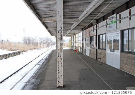 石拔出沼田站 JR 石漾沼田站 終點站 留萌本線 薩沼線 121835976