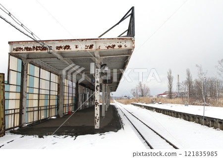 石拔出沼田站 JR 石漾沼田站 終點站 留萌本線 薩沼線 121835985