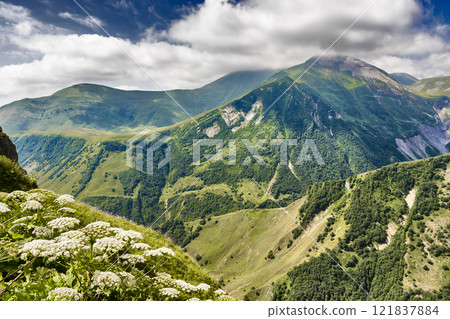 Summer mountain landscape Summer mountain landscape 121837884