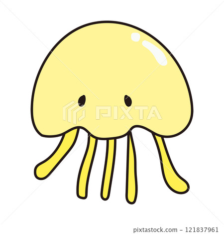 黃色水母 黃色水母 121837961