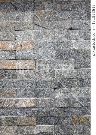 Material of decorative construction, Texture of brick wall pattern, Square wallpaper background. Material of decorative construction, Texture of brick wall pattern, Square wallpaper background. 121838612