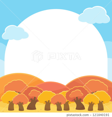 yellow autumn field frame 1 yellow autumn field frame 1 121840191