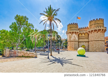 Serranos Towers (Torres dels Serrans ) Valencia. Serranos Towers (Torres dels Serrans ) Valencia. 121840766