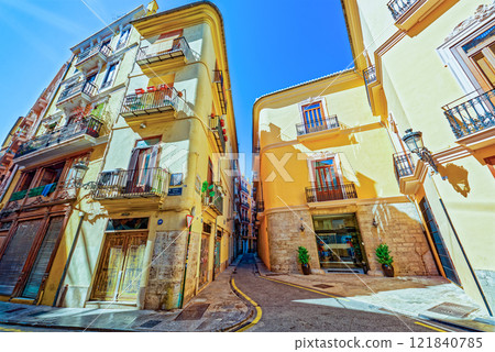 Valencia. Urban views-landscapes third largest city in Spain. 121840785