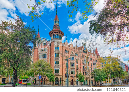 The House of Punxes (Casa Terrades) Barcelona. The House of Punxes (Casa Terrades) Barcelona. 121840821