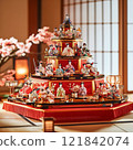 Doll's ornament of the Hina Matsuri 121842074