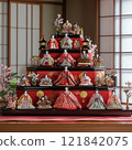 Doll's ornament of the Hina Matsuri 121842075