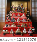 Doll's ornament of the Hina Matsuri 121842076