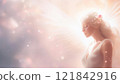 被白光包裹著的美麗而神秘的存在 121842916