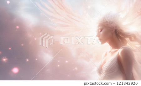 神秘女神：白光中蔓延的美麗 121842920