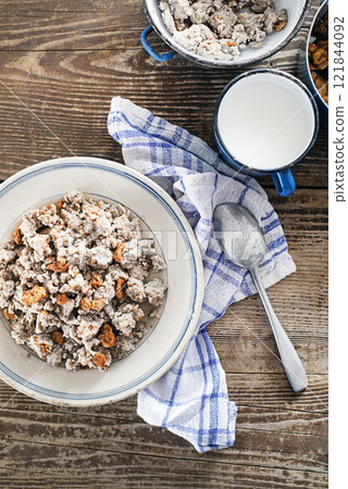Buckwheat mush Buckwheat mush 121844092