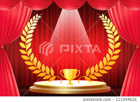 Commemorative ceremony background image material 121844626