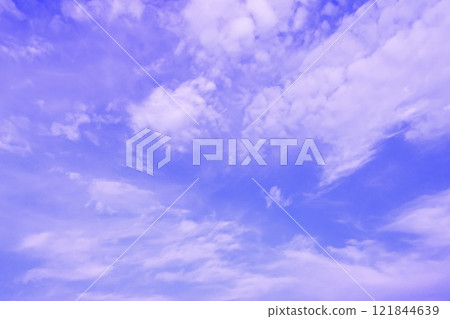 藍天白雲(背景素材) 藍天白雲(背景素材) 121844639