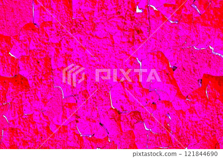 Wall texture with white shabby peeling paint. Wall texture with white shabby peeling paint. 121844690