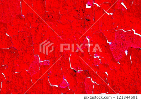 Wall texture with white shabby peeling paint. Wall texture with white shabby peeling paint. 121844691