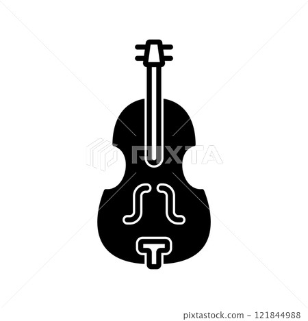 Contrabass icon vector 121844988
