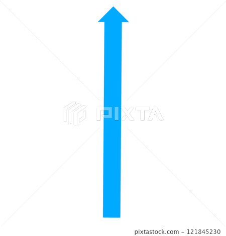 Long arrow illustration 121845230