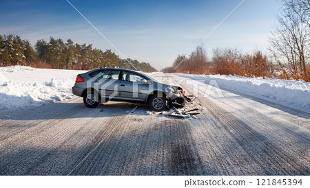 Winter slip accident image 121845394