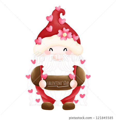 Valentine elements, Valentine gnome. Valentine elements, Valentine gnome. 121845585
