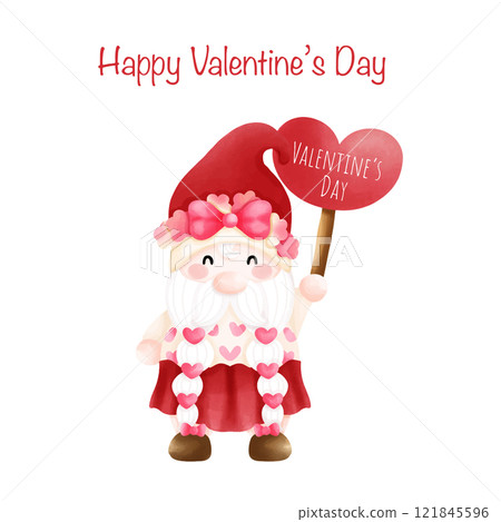 Valentine elements, Valentine gnome. Valentine elements, Valentine gnome. 121845596