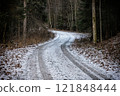 Big Fatra mountains, Slovakia, snowy landscape 121848444