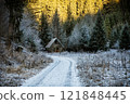 Big Fatra mountains, Slovakia, snowy landscape 121848445
