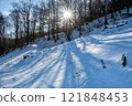 Big Fatra mountains, Slovakia, snowy landscape 121848453