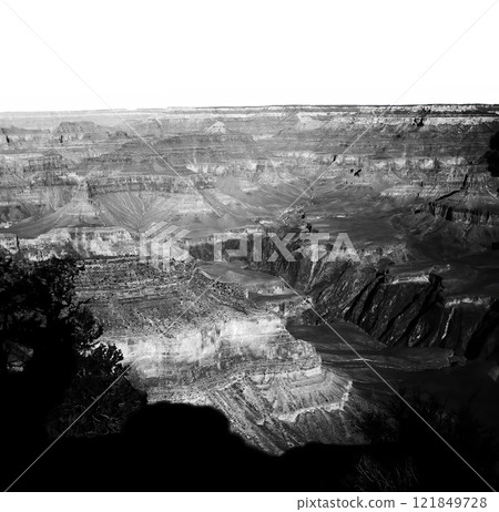 Clear Day At The Grand Canyon Arizona on Film 121849728