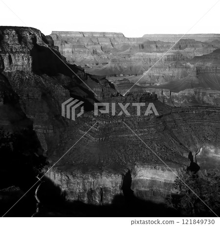 Clear Day At The Grand Canyon Arizona on Film Clear Day At The Grand Canyon Arizona on Film 121849730