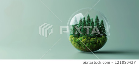 AI optimizing green economic strategies for global impact, World, ecoinnovation 121850427