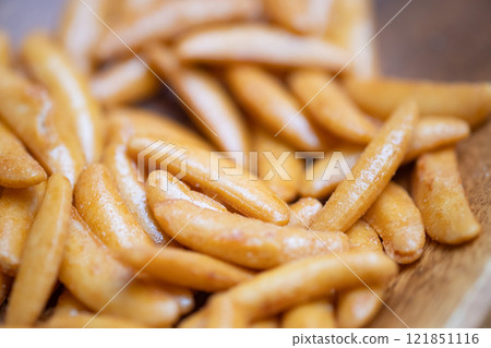Image of persimmon seeds (stock photo) 121851116