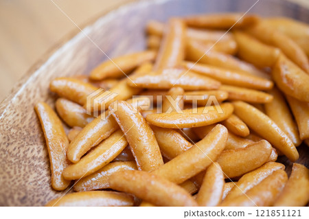 Image of persimmon seeds (stock photo) 121851121