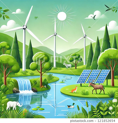 SDGs 生態友善的自然與動物 SDGs 生態友善的自然與動物 121852654