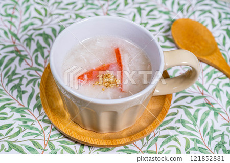 White Chinese soup 121852881