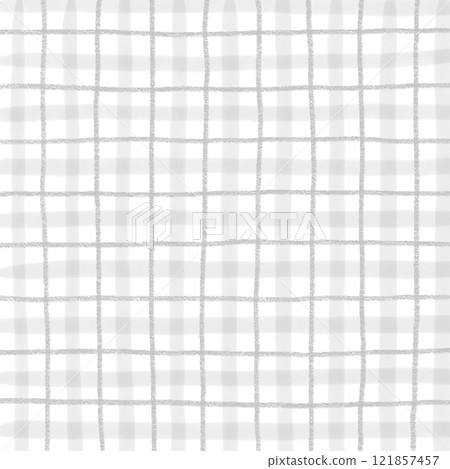 Gray Plaid Gingham Hand Drawn Background Pattern Overlay Gray Plaid Gingham Hand Drawn Background Pattern Overlay 121857457